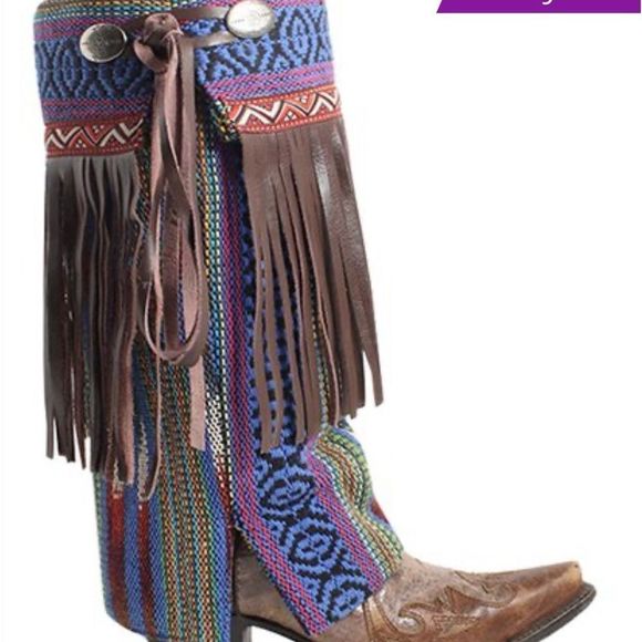 boot rugs Accessories Bootrugs Blue Brown Fringe Riot Boot Rugsboot